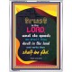 TRUST IN THE LORD   Bible Verses Framed Art   (GWAMBASSADOR4779)   