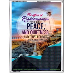 TRUST FOREVER   Frame Bible Verse   (GWAMBASSADOR4844)   "32X48"