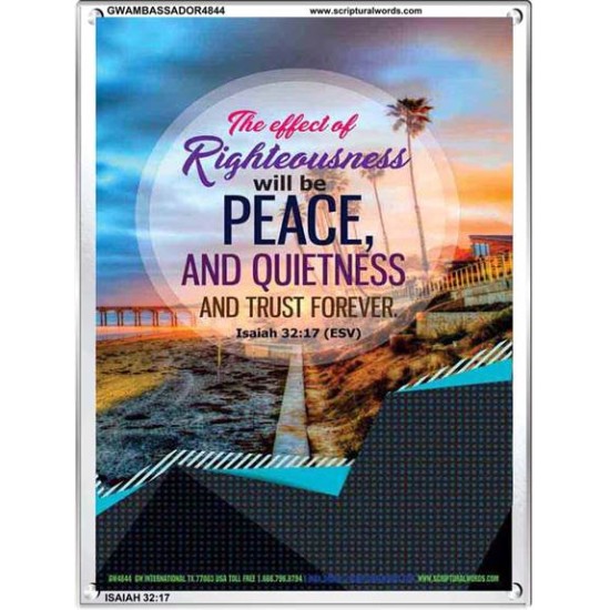 TRUST FOREVER   Frame Bible Verse   (GWAMBASSADOR4844)   