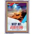 WEEP NOT JESUS IS LORD   Framed Bible Verse   (GWAMBASSADOR4849)   "32X48"