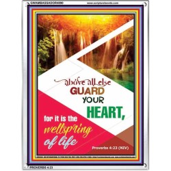 WELLSPRING OF LIFE   Christian Artwork Frame   (GWAMBASSADOR4890)   "32X48"