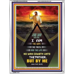 THE WAY THE TRUTH AND THE LIFE   Inspirational Wall Art Wooden Frame   (GWAMBASSADOR5352)   