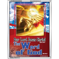 THE WORD OF GOD   Framed Religious Wall Art    (GWAMBASSADOR5493)   