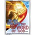 THE WORD OF GOD   Bible Verse Wall Art   (GWAMBASSADOR5494)   "32X48"