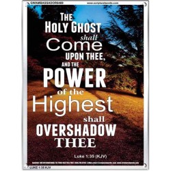 THE POWER OF THE HIGHEST   Encouraging Bible Verses Framed   (GWAMBASSADOR6469)   