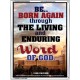 BE BORN AGAIN   Bible Verses Poster   (GWAMBASSADOR6496)   