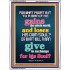 WHAT DOES IT PROFIT TO GAIN THE WHOLE WORLD   Bible Verses For the Kids Frame    (GWAMBASSADOR6511)   "32X48"