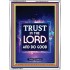 TRUST IN THE LORD   Bible Scriptures on Forgiveness Frame   (GWAMBASSADOR6515)   "32X48"