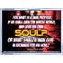 WHAT SHALL A MAN GIVE FOR HIS SOUL   Framed Guest Room Wall Decoration   (GWAMBASSADOR6584)   "48X32"