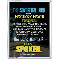 THE SOVEREIGN LORD   Framed Office Wall Decoration   (GWAMBASSADOR6615)   