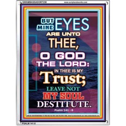 TRUST IN THE LORD   Bible Verses Frame for Home   (GWAMBASSADOR7238)   "32X48"