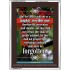 A MIGHTY TERRIBLE ONE   Bible Verse Frame for Home Online   (GWAMBASSADOR724)   "32X48"