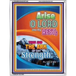 ARISE O LORD   Printable Bible Verses to Frame   (GWAMBASSADOR7240)   