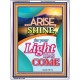 ARISE SHINE   Printable Bible Verse to Framed   (GWAMBASSADOR7242)   