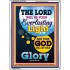 YOUR GOD WILL BE YOUR GLORY   Framed Bible Verse Online   (GWAMBASSADOR7248)   "32X48"