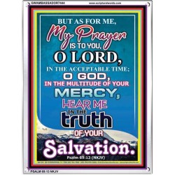 THE TRUTH OF YOUR SALVATION   Bible Verses Frame for Home Online   (GWAMBASSADOR7444)   