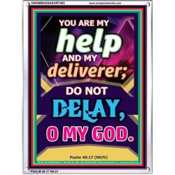 YOU ARE MY HELP   Frame Scriptures Dcor   (GWAMBASSADOR7463)   