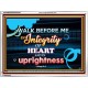 WALK IN INTEGRITY   Unique Bible Verse Frame   (GWAMBASSADOR7559)   