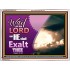 WAIT ON THE LORD   Framed Bible Verses   (GWAMBASSADOR7570)   "48X32"