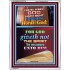 WORDS OF GOD   Bible Verse Picture Frame Gift   (GWAMBASSADOR7724)   "32X48"
