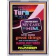 TURN TO GOD   Scripture Wooden Frame   (GWAMBASSADOR8077)   