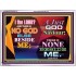 A JUST GOD   Framed Bible Verse Online   (GWAMBASSADOR8170)   "48X32"