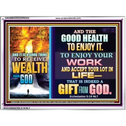 WEALTH FROM GOD   Art & Dcor Framed   (GWAMBASSADOR8424)   "48X32"