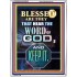 THE WORD OF GOD   Frame Bible Verses Online   (GWAMBASSADOR8497)   "32X48"