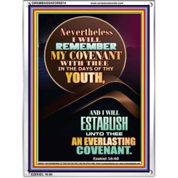 AN EVERLASTING COVENANT   Bible Verse Acrylic Glass Frame   (GWAMBASSADOR8614)   