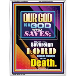 THE SOVREIGN GOD   Christian Paintings Acrylic Glass Frame   (GWAMBASSADOR8670)   