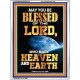 WHO MADE HEAVEN AND EARTH   Encouraging Bible Verses Framed   (GWAMBASSADOR8735)   