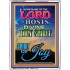 THE SPIRIT OF JOY   Bible Verse Acrylic Glass Frame   (GWAMBASSADOR8797)   "32X48"