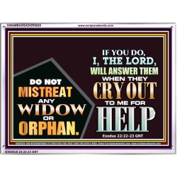 WIDOWS AND ORPHANS   Biblical Art   (GWAMBASSADOR9026)   "48X32"