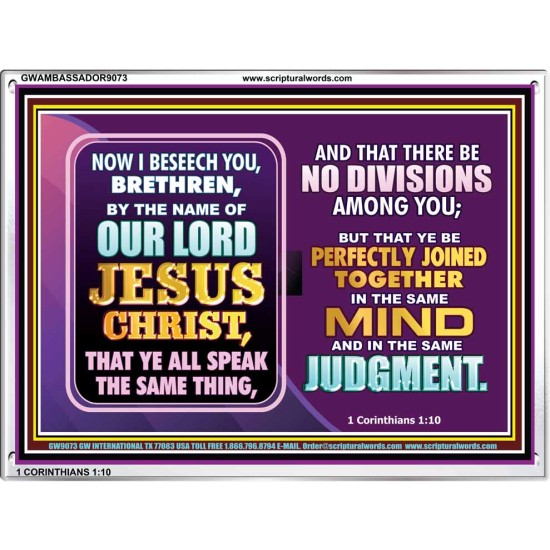 UNITY   Christian Framed Wall Art   (GWAMBASSADOR9073)   