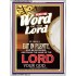 THE WORD OF THE LORD   Bible Verses  Picture Frame Gift   (GWAMBASSADOR9112)   "32X48"