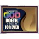 WHATSOEVER GOD DOETH IT SHALL BE FOR EVER   Art & Dcor Framed   (GWAMBASSADOR9357)   