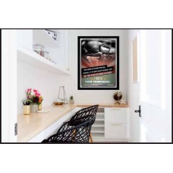 WHEN YE STAND PRAYING FORGIVE   Bible Verse Frame for Home Online   (GWAMEN5181)   "25X33"