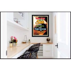 THE SUN SHALL NOT SMITE THEE   Biblical Paintings Acrylic Glass Frame   (GWAMEN6656)   