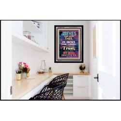 TRUST IN THE LORD   Bible Verses Frame for Home   (GWAMEN7238)   "25X33"