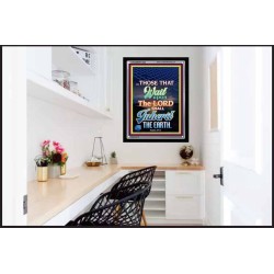 WAIT UPON THE LORD   Bible Verses Frame for Home   (GWAMEN7425)   "25X33"