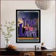 TRUST IN THE LORD   Christian Artwork Acrylic Glass Frame   (GWAMEN1030)   