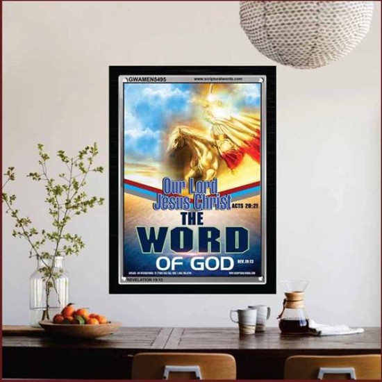 THE WORD OF GOD   Bible Verse Art Prints   (GWAMEN5495)   