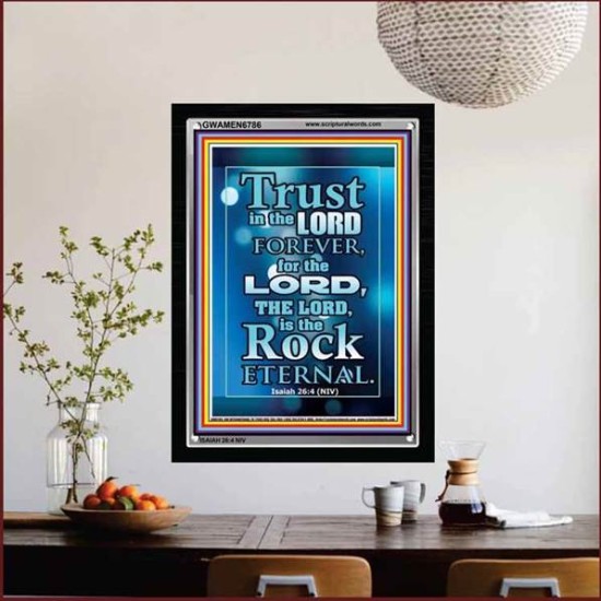 TRUST IN THE LORD   Scripture Art Prints   (GWAMEN6786)   