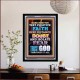 TRUST GOD AT ALL TIMES   Biblical Paintings Acrylic Glass Frame   (GWAMEN8415)   