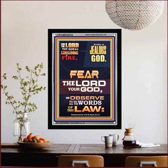 THE WORDS OF THE LAW   Bible Verses Framed Art Prints   (GWAMEN8532)   