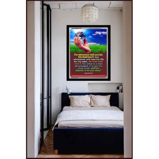 WHOSOEVER   Bible Verse Framed for Home   (GWAMEN3779)   