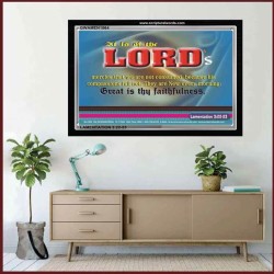 GREAT IS THY FAITHFULNESS   Framed Art Prints   (GWAMEN1064)   