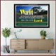 WAIT ON THE LORD   Contemporary Wall Decor   (GWAMEN270)   