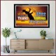 GIVE THANKS UNTO   Framed Lobby Wall Decoration   (GWAMEN3324)   