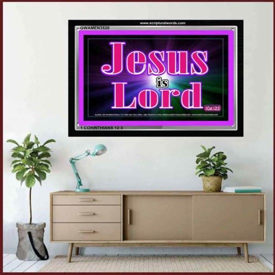 JESUS IS LORD   Religious Art   (GWAMEN3520)   